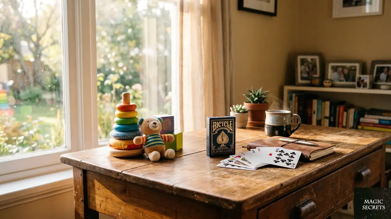 新作「Family x Man」：マジシャンと生活の調和