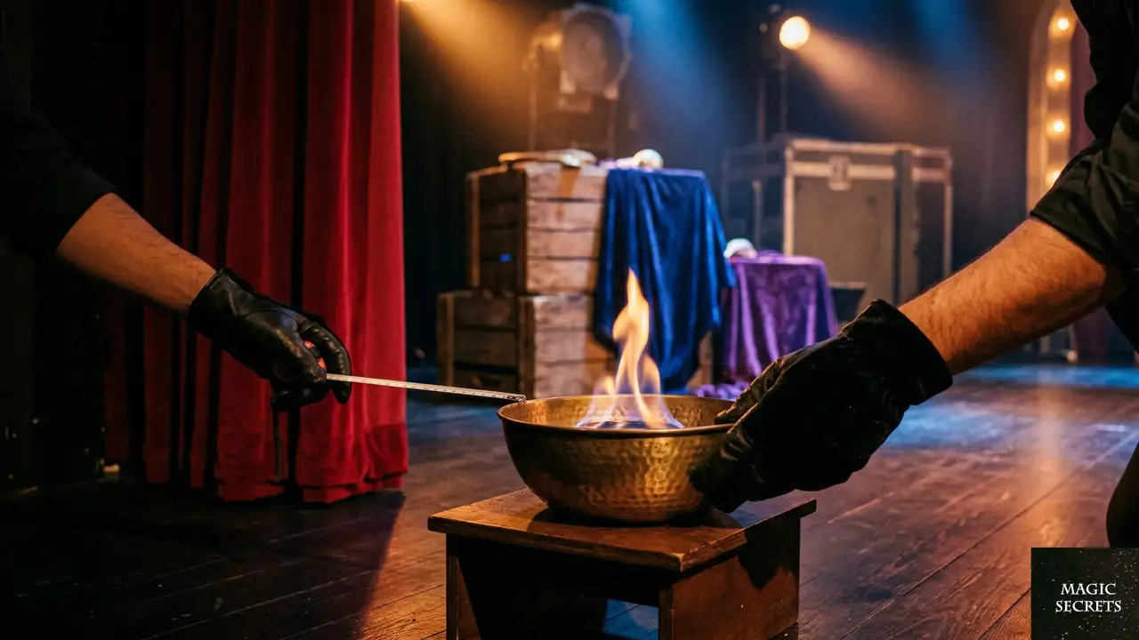 パフォーマンス中の安全確保と「火」や「刃物」の扱い