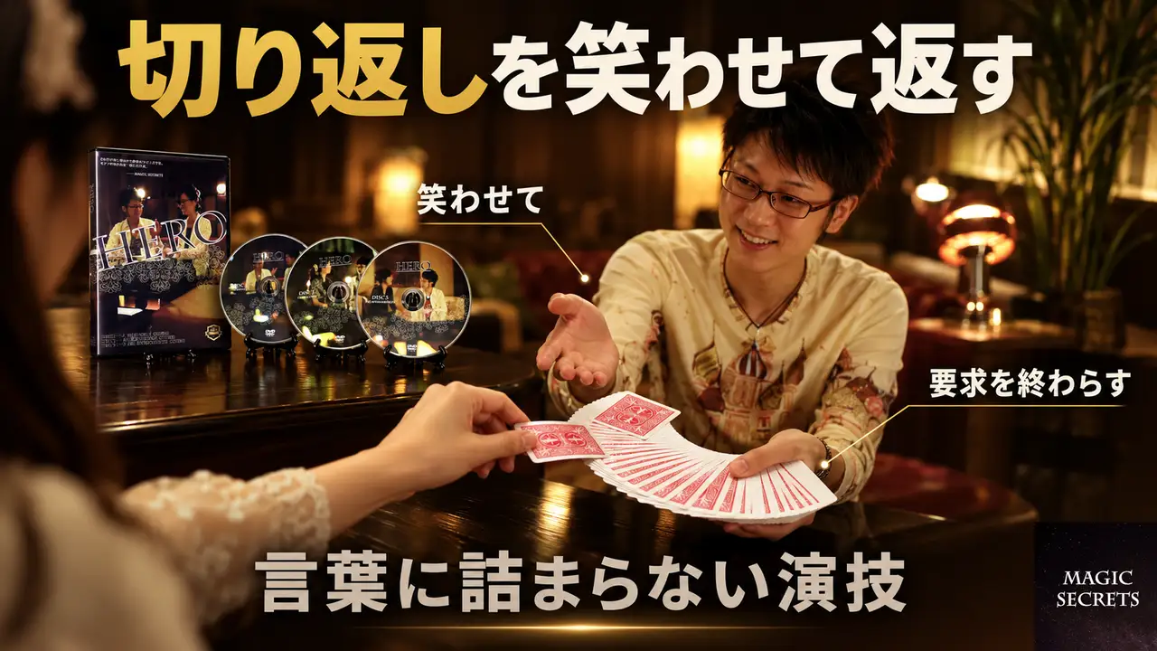 「タネ教えて」と迫られた時に使う切り返し