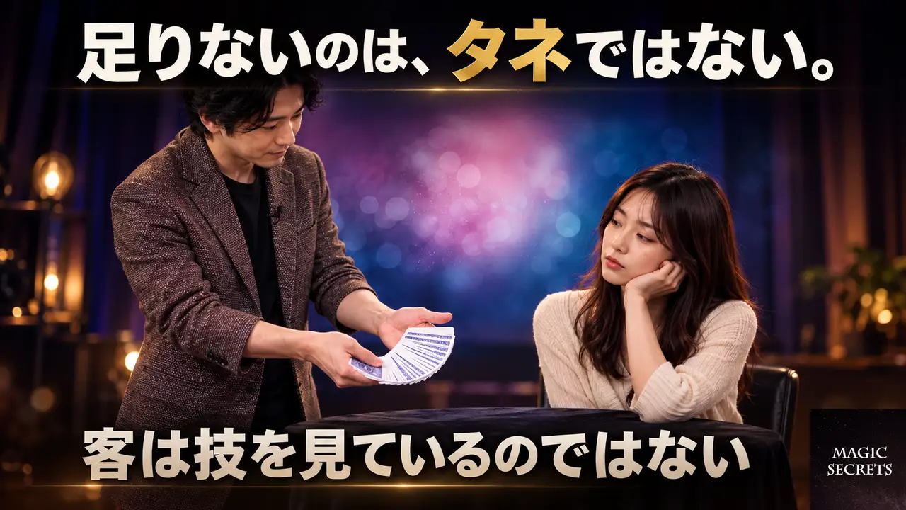 なぜタネを増やしても「すごい」で終わってしまうのか