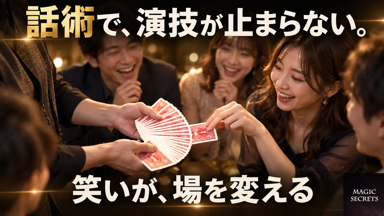 手品のギャグ教材で、何が解決できるのか