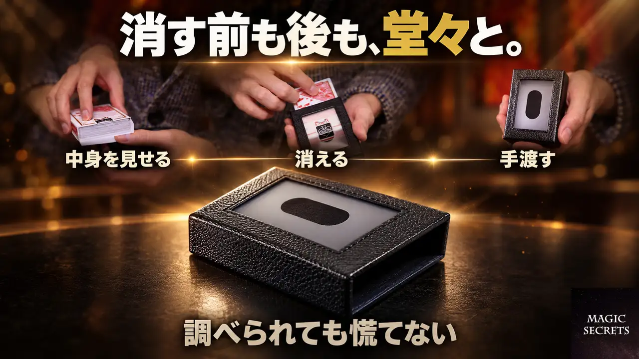 類似のデック消失ギミックと、Escape Artistは何が違うのか