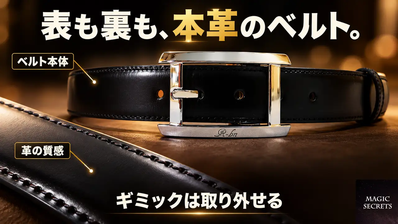 ベルトとしての作りは、毎日使える仕様になっているのか