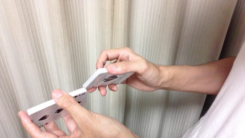 パーフェクト・フェロー・シャフル 上から 少し解説 / Perfect Faro Shuffle from Top