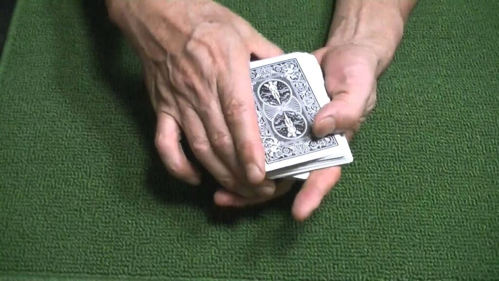 相手にスペードのAを選ばせる2（カードマジック技法）