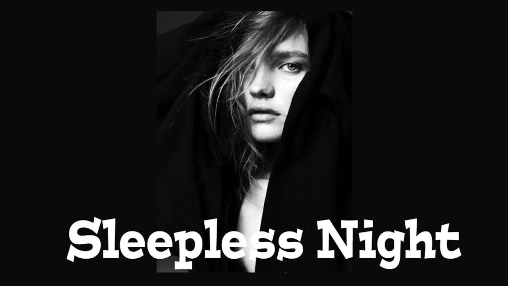 眠れない夜、60'sのレコードでも聞きながらバーボン片手に想い出を辿れば、このモノクロの夜はあなただけのもの・・[Sleepless Night」 　  ロックンロール　シャッフル　ブルース
