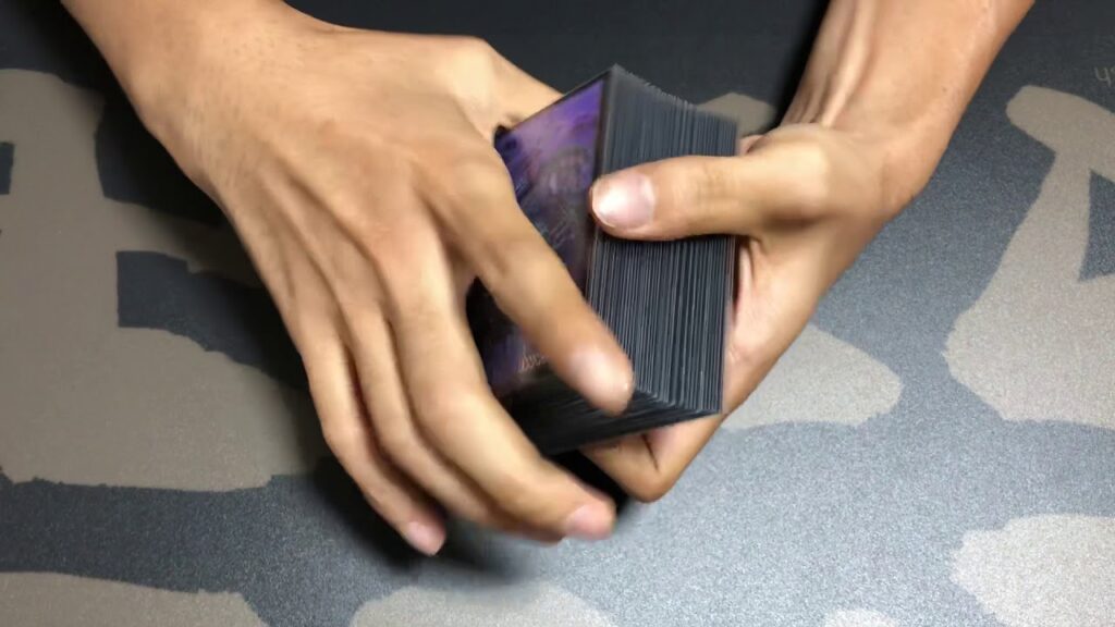 うまいファローシャッフルのやりかた【横入れシャッフル】