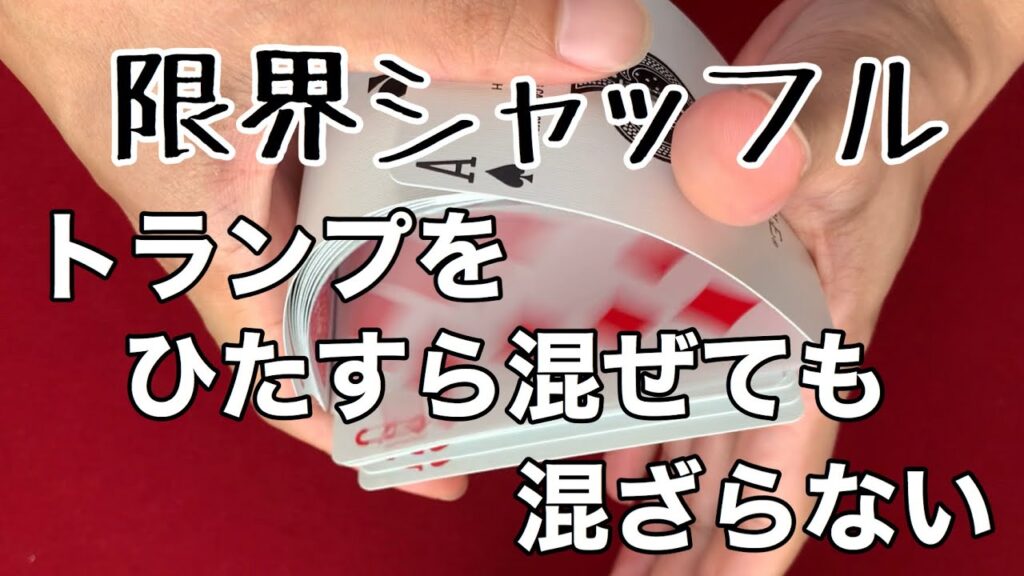 【ASMR】プロマジシャンがトランプをひたすらシャッフルする音。パーフェクトフェロー。