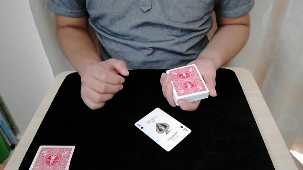 【カードマジック入門講座】初心者でも使いやすい！ヒンズーシャッフルを使ったボトムコントロール【解説編】