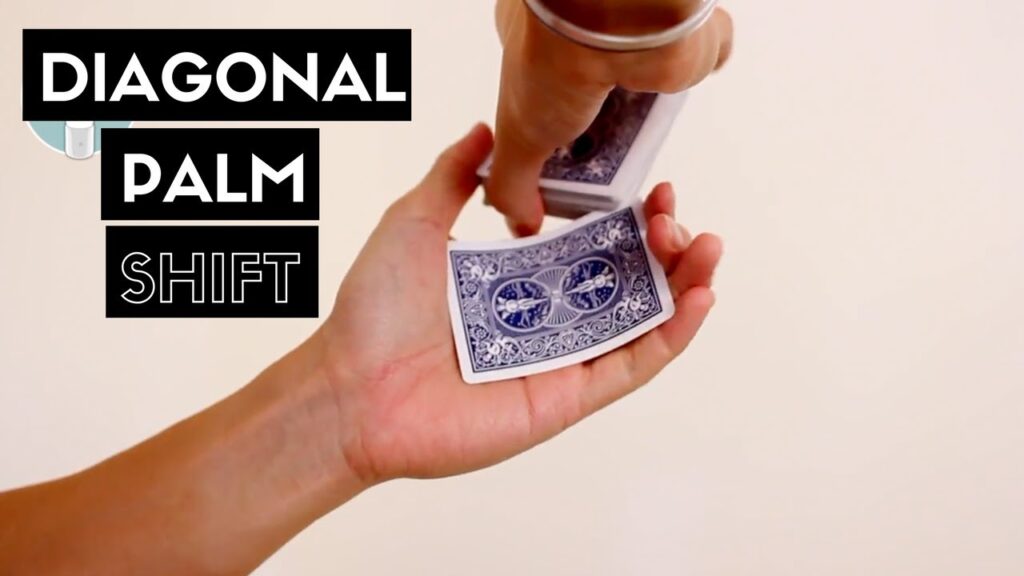 Diagonal Palm Shift // Advanced Card Palming Tutorial