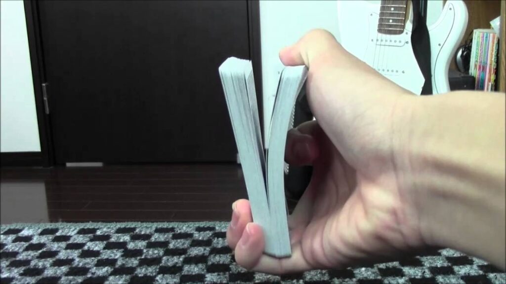 【トランプマジックテクニック解説編】　空中リフルシャッフルのやり方