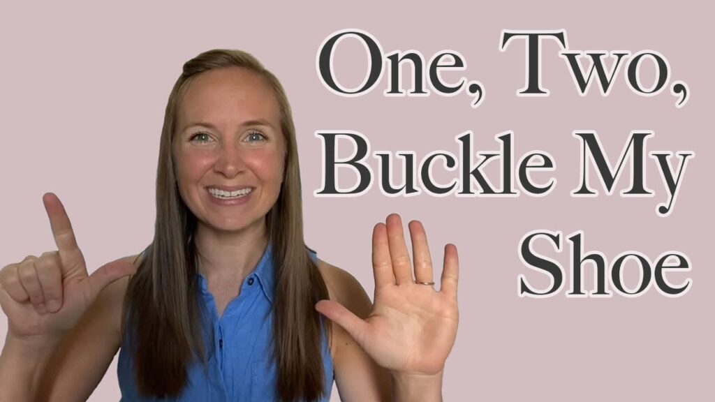 One, Two, Buckle My Shoe | Learn To Count | Low Stimulation Nursery Rhyme for Infant and Toddler