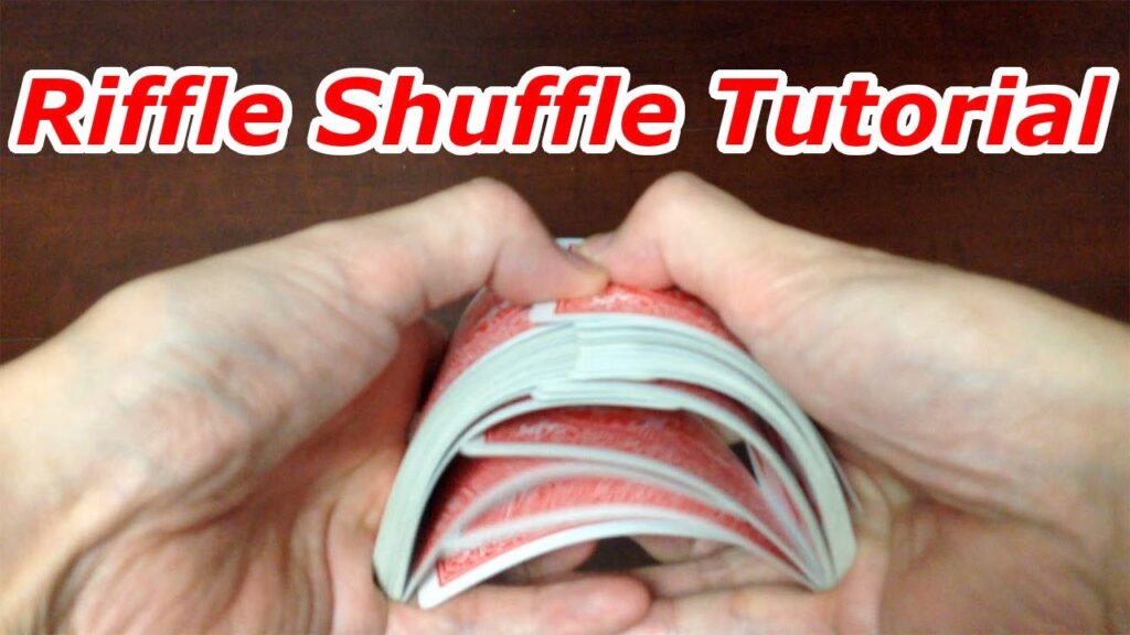 リフルシャフルのやり方解説 (空中) / Riffle Shuffle Tutorial (In The Hands )