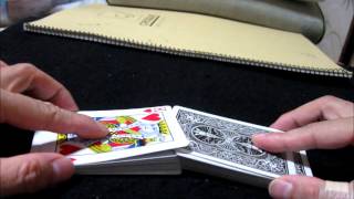 トランプ　フォールスシャッフル（ザロー・シャッフル）　解説編