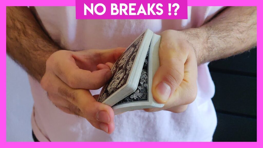 NO BREAK Riffle Force - MUST LEARN Card Trick TUTORIAL