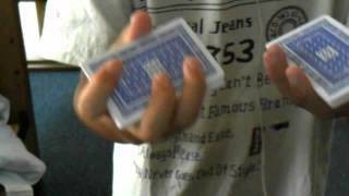 トランプマジックに使える技（パーフェクトシャッフル）